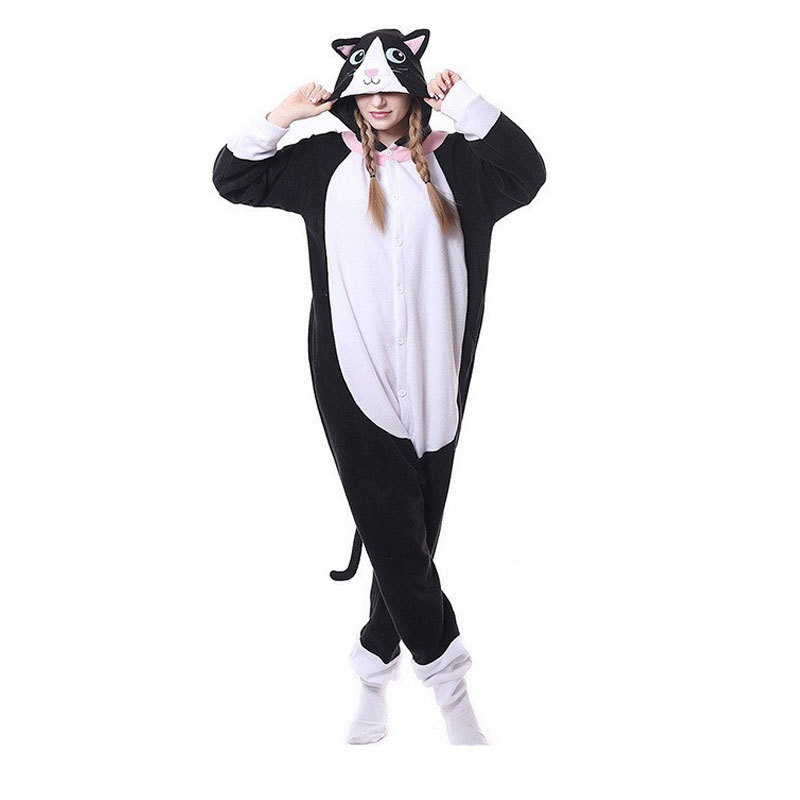 Cat Onesie Costume Kigurumi Pajamas