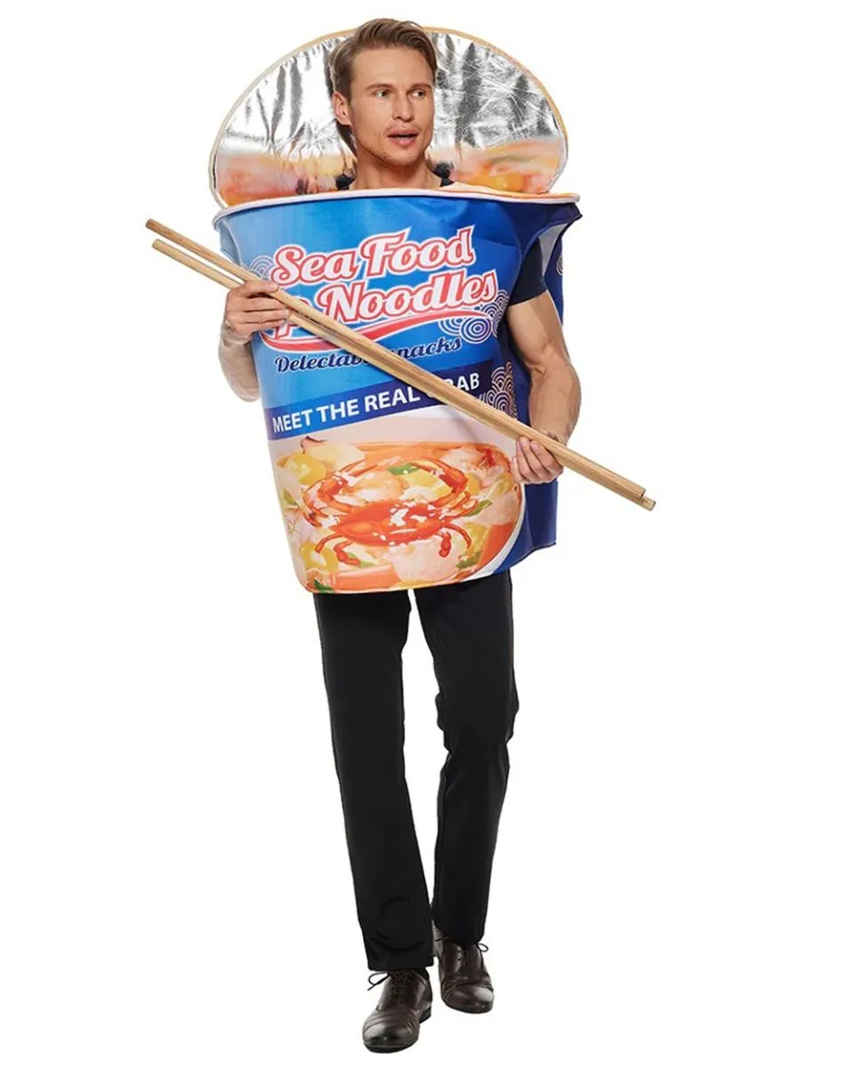 Unisex Novelty Adult Cup Noodles Costume