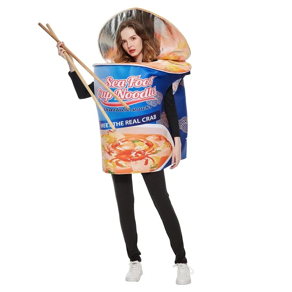 Unisex Novelty Adult Cup Noodles Costume