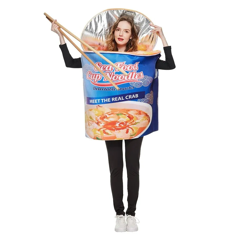 Unisex Novelty Adult Cup Noodles Costume