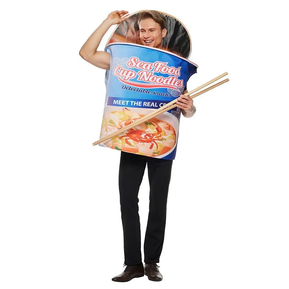 Unisex Novelty Adult Cup Noodles Costume
