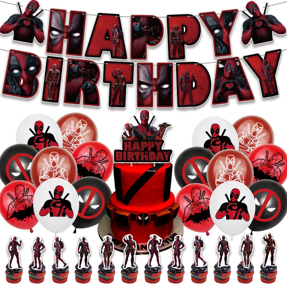 Deadpool Birthday Party Set - Costume Works AU