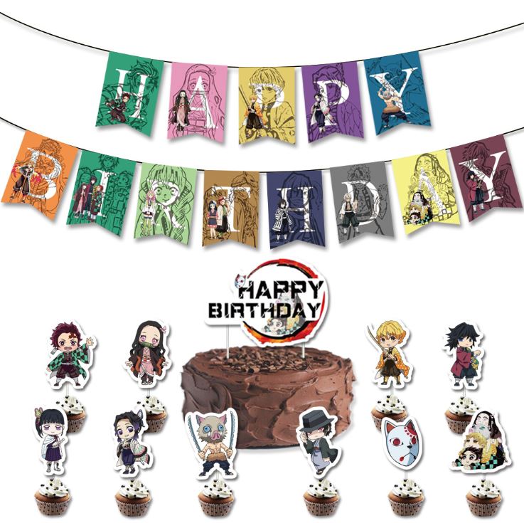 Demon Slayer Birthday Party Set - Costume Works AU