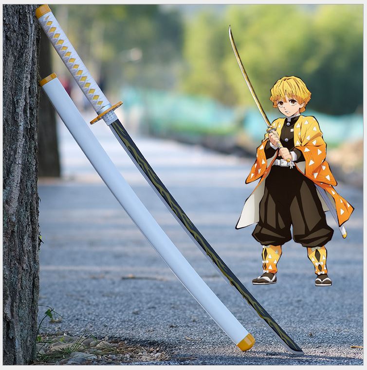 Demon Slayer Zenitsu Agatsuma Sword - Costume Works AU