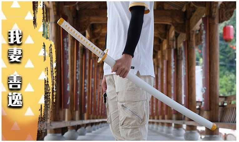 Demon Slayer Zenitsu Agatsuma Sword - Costume Works AU