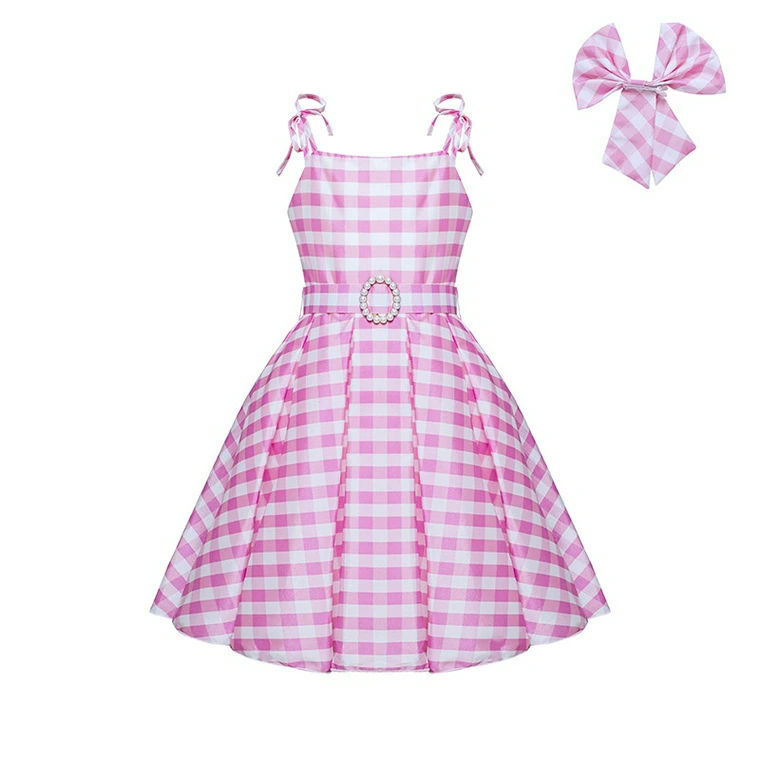 Girls Barbie Pink Dress Costume Book Week