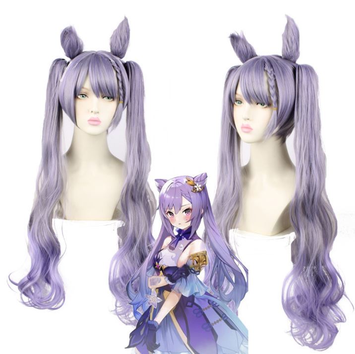 Game Genshin Impact Cosplay Keqing Costume - Costume Works AU