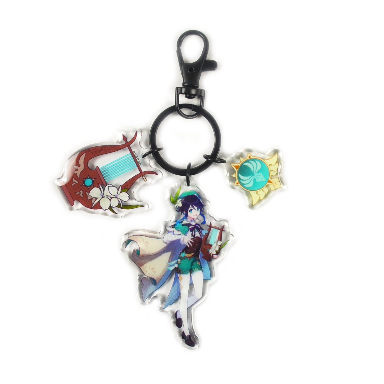 Genshin Impact Acrylic Keyring - Costume Works AU