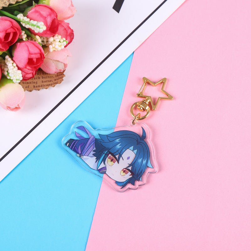 Genshin Impact Cute Acrylic Keyring - Costume Works AU