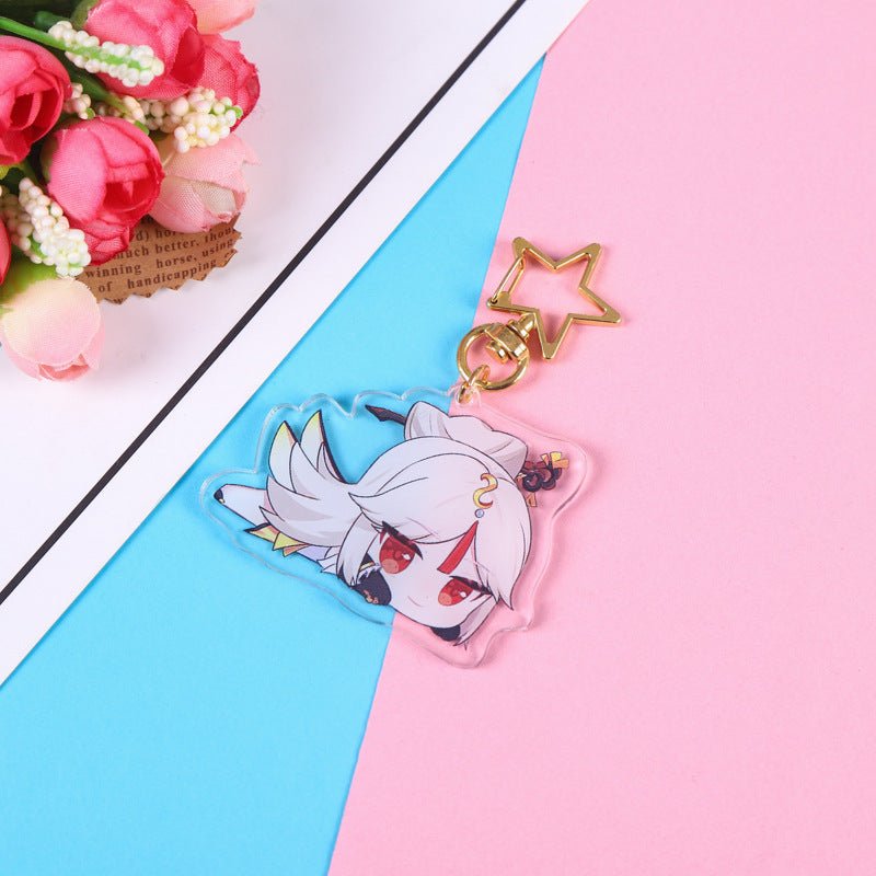 Genshin Impact Cute Acrylic Keyring - Costume Works AU