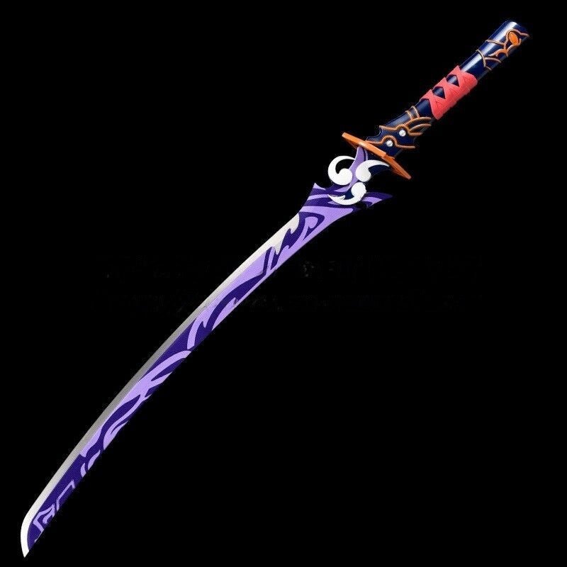 Genshin Impact Raiden Shogun Musou no Hitotachi Metal Sword - Costume Works AU