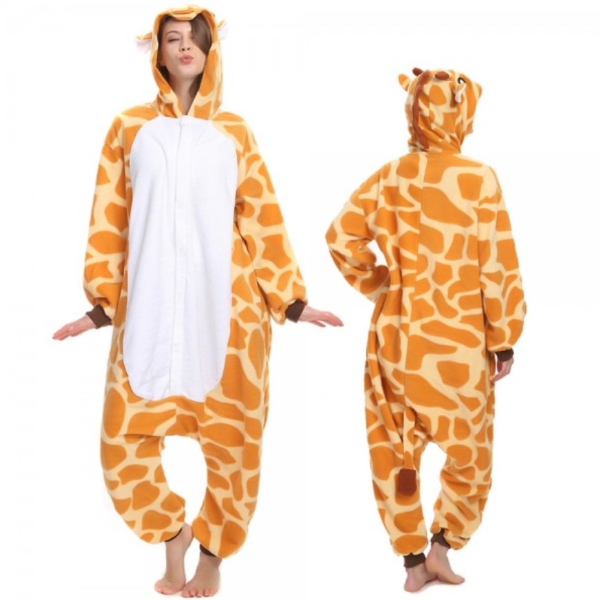 Giraffe Onesie Costume Kigurumi Pajamas