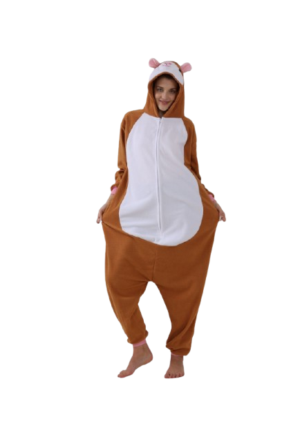 Guinea Pig Onesie Costume Kigurumi Pajamas