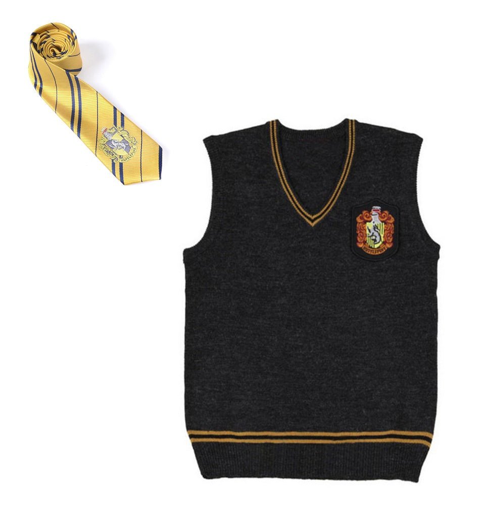 Harry Potter Knitted Vest and Tie - Costume Works AU