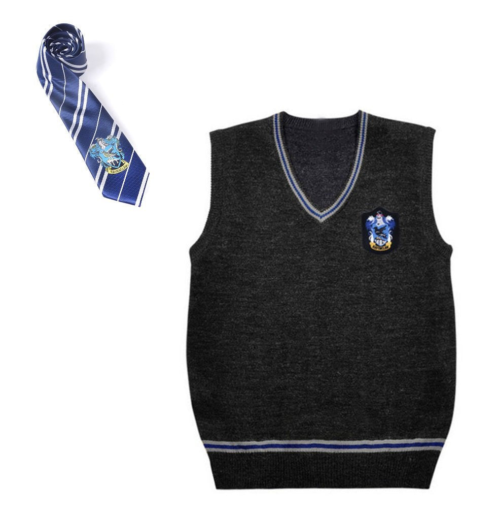 Harry Potter Knitted Vest and Tie - Costume Works AU