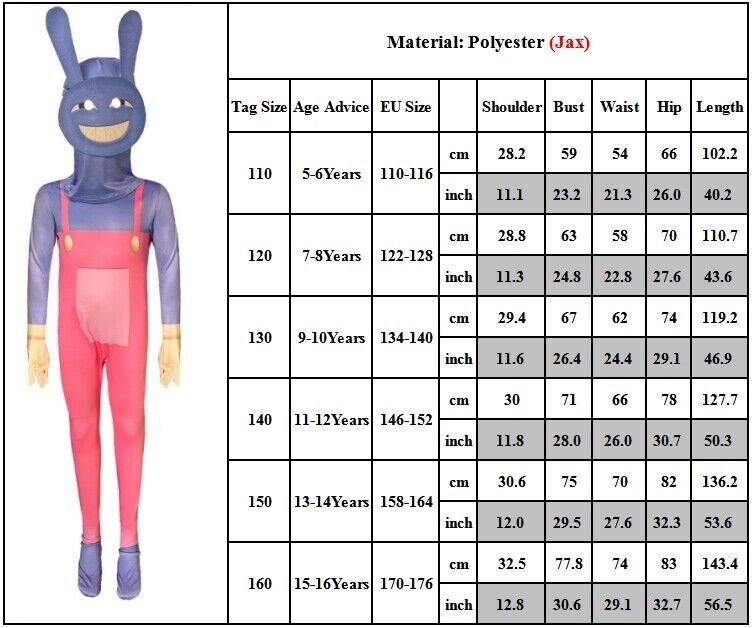 The Amazing Digital Circus Jax Costume