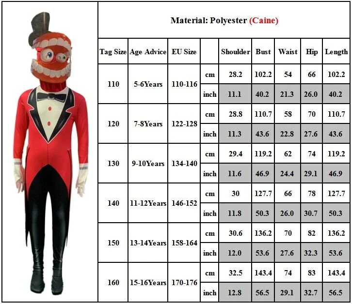 The Amazing Digital Circus Caine Costume