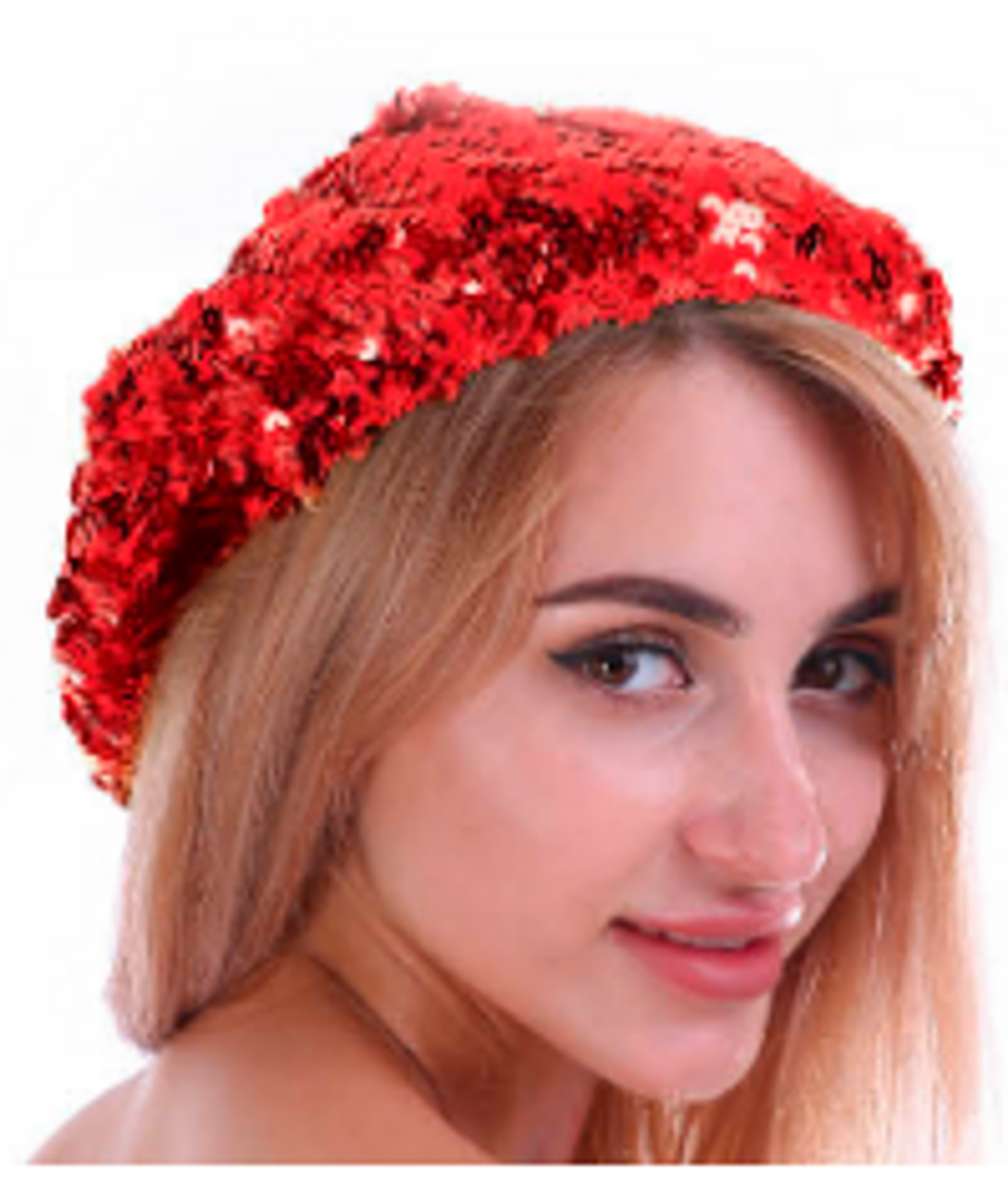 Sequin Beret Hat-Costume Works AU