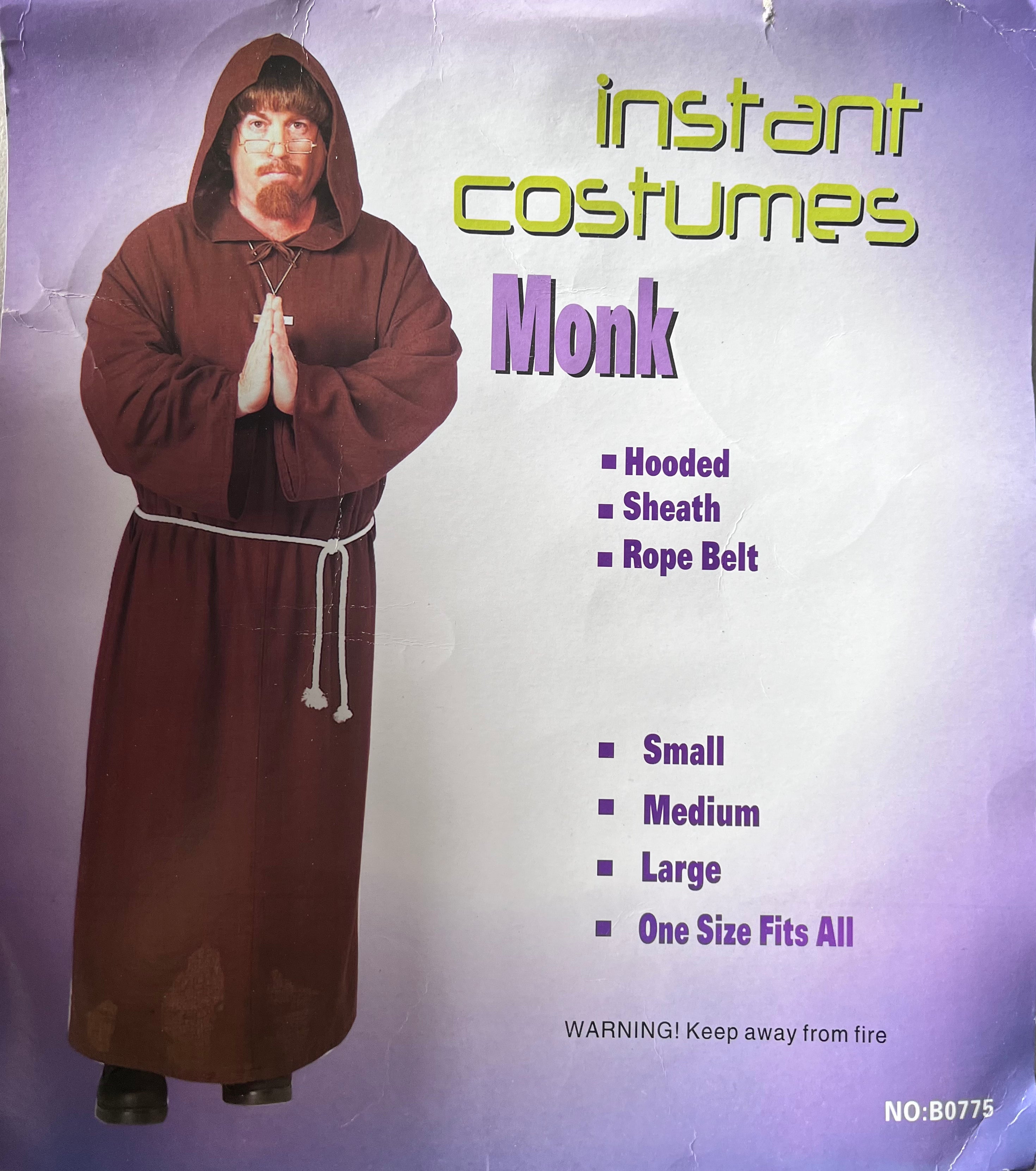 Adult Monk Costume - Costume Works AU