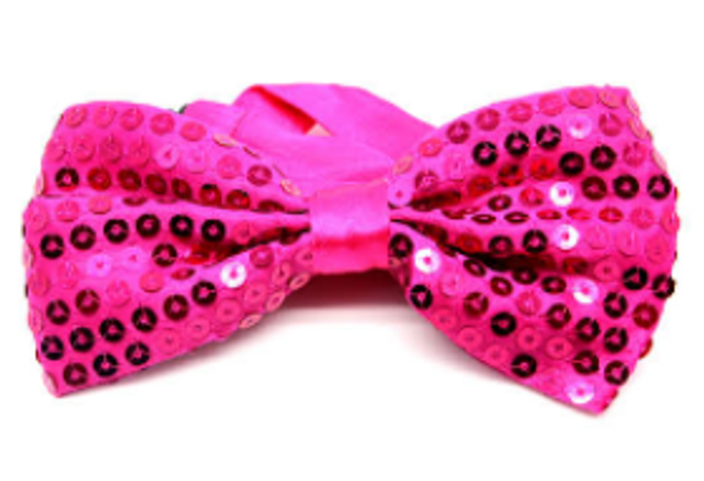 Sequin Bow Tie-Costume Works AU