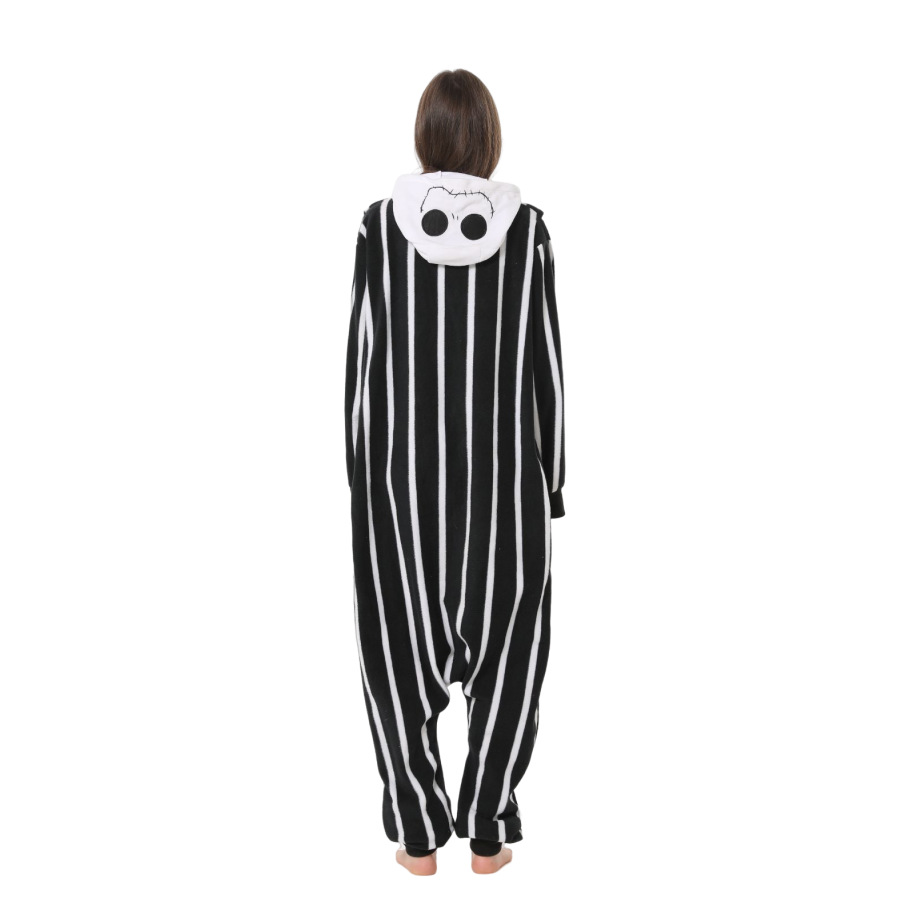Jack Skellington Onesie Costume Kigurumi Pajamas