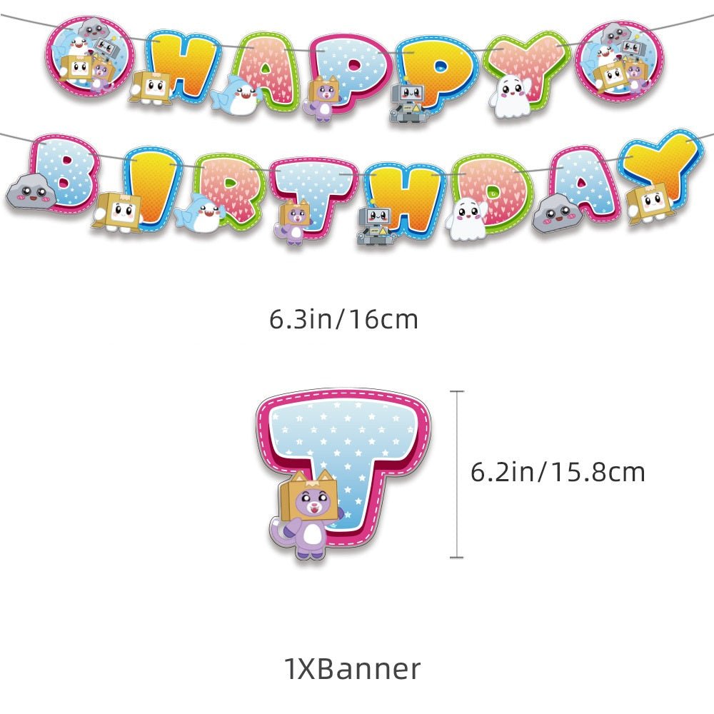 Lankybox Birthday Party Set - Costume Works AU