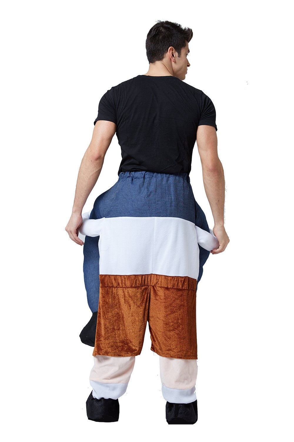 Mens Oktoberfest Bavarian Carry Me Ride On Piggyback Costume - Costume Works AU