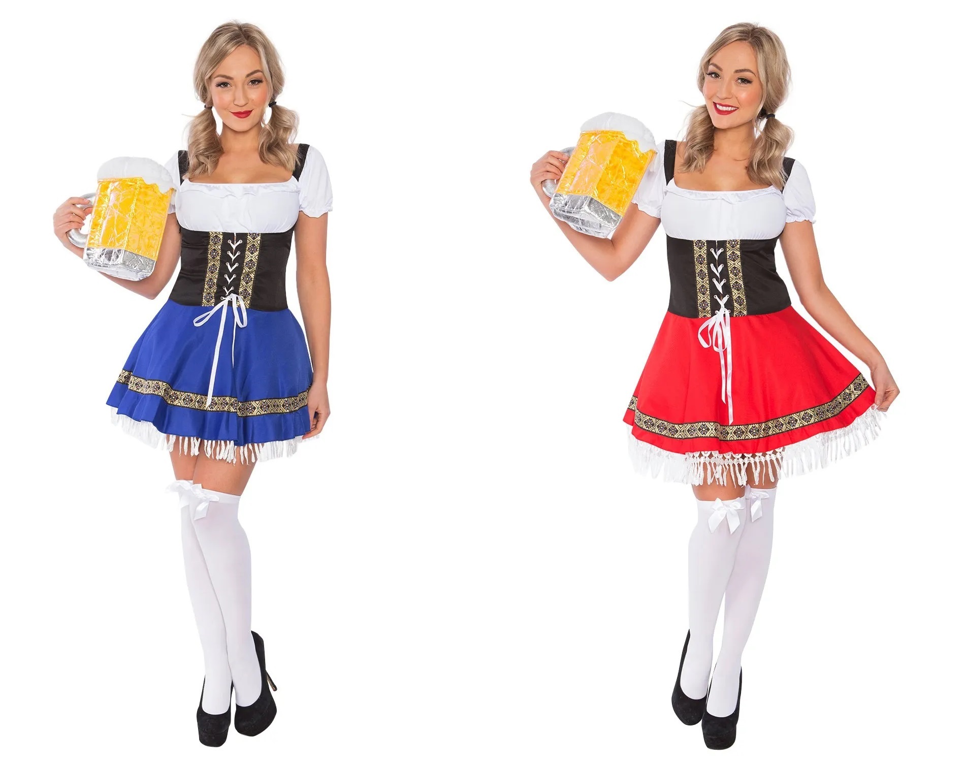 Womens Oktoberfest Beer Maid Dirndl Dress Beer Festival Costume