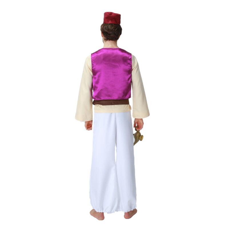 Adults Aladdin Arabian Prince Costume Book Week Cosplay
