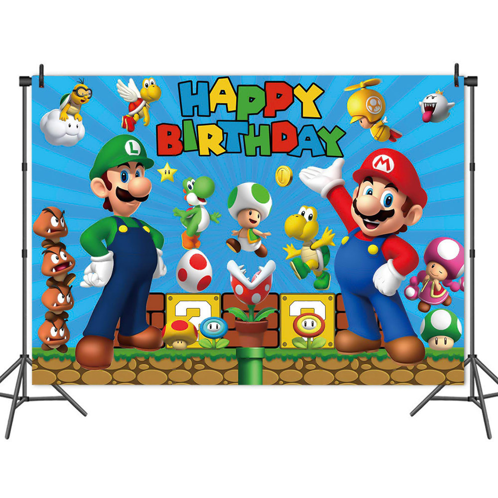 Super Mario Movie Party Decorations