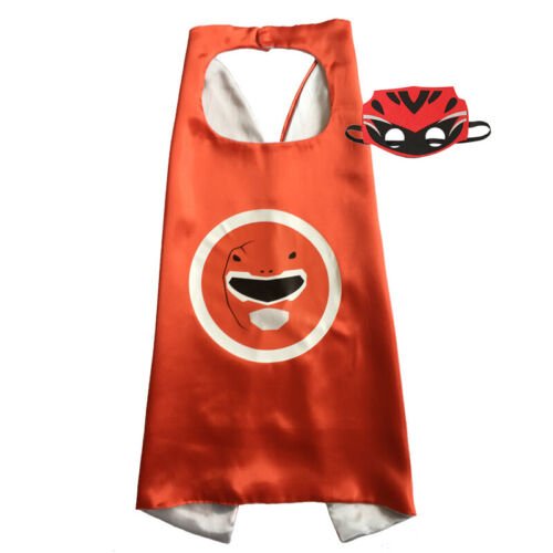 Mighty Morphin Power Rangers Kids Cape & Mask - Costume Works AU