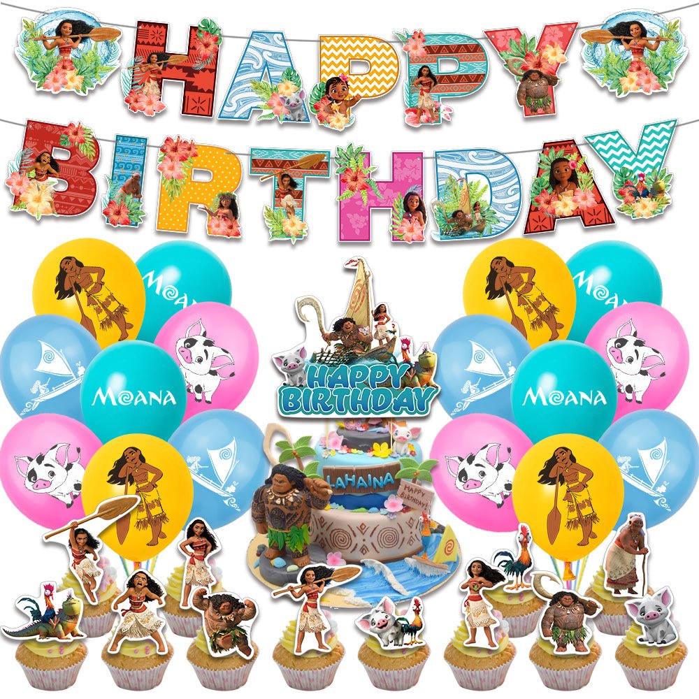 Moana Birthday Party Set - Costume Works AU