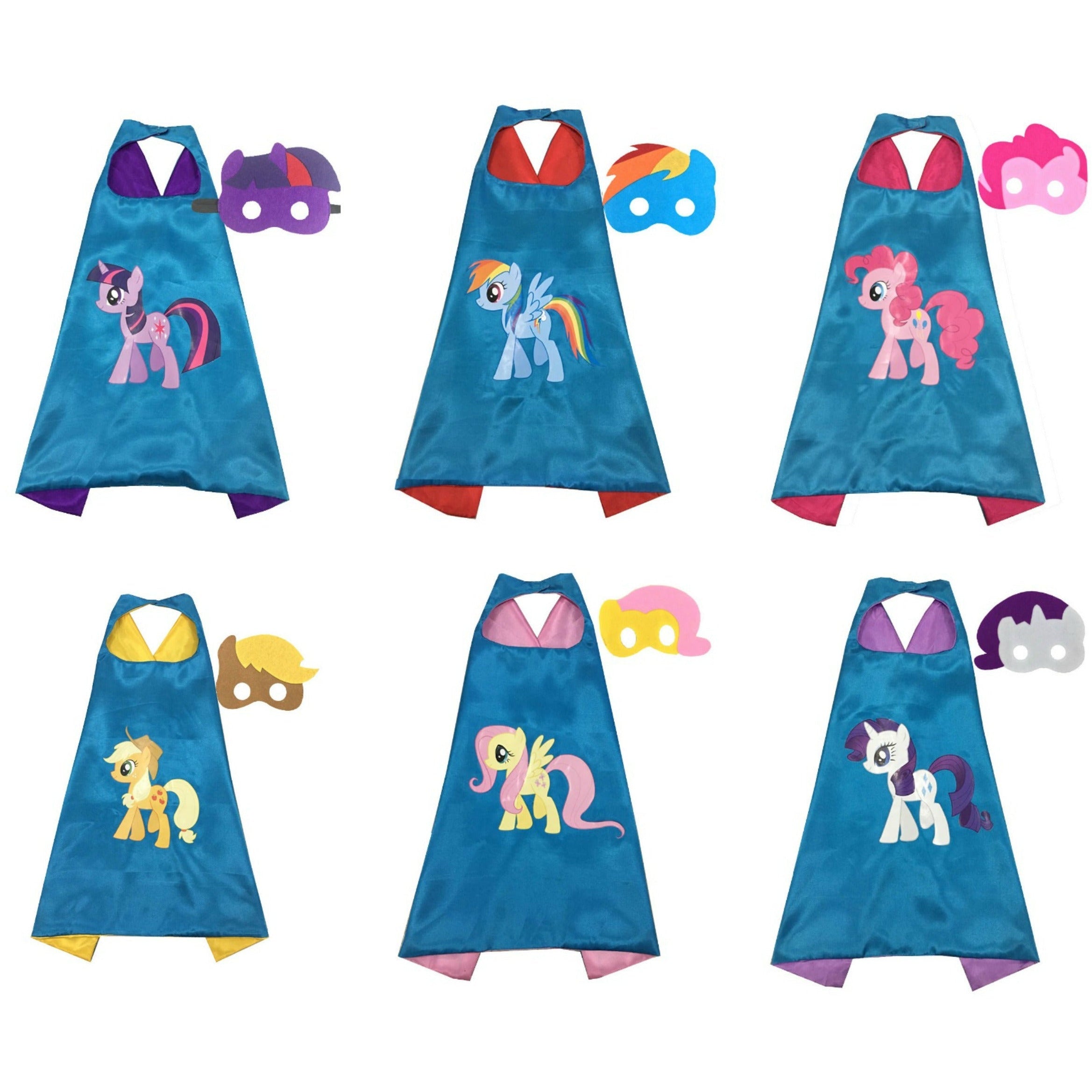 My Little Pony Kids Cape & Mask - Costume Works AU