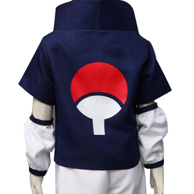 Naruto Cosplay Kid Uchiha Sasuke Costume - Costume Works AU