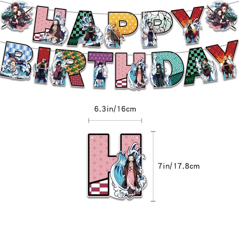 New Demon Slayer Birthday Party Set - Costume Works AU