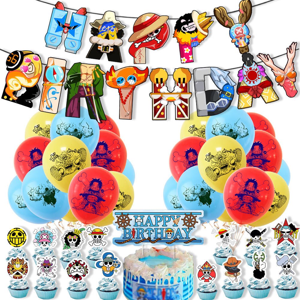 New One Piece Birthday Party Set - Costume Works AU