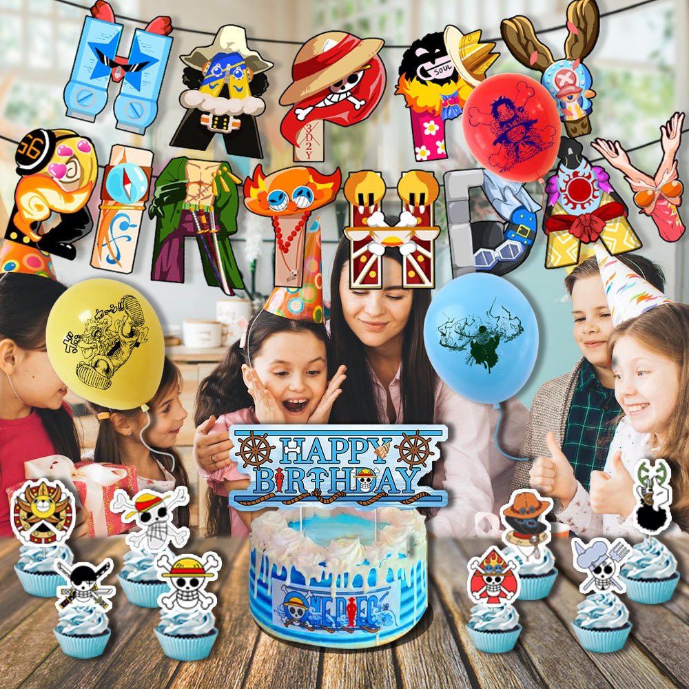 New One Piece Birthday Party Set - Costume Works AU