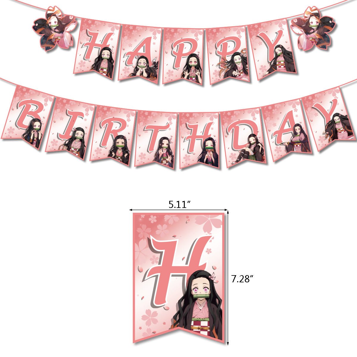 Nezuko Birthday Party Set - Costume Works AU