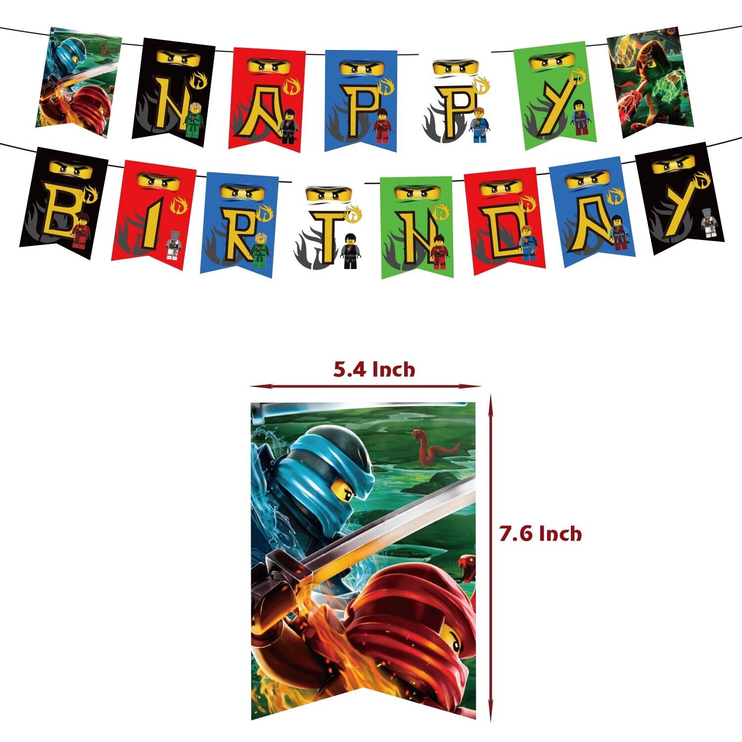 Ninjago Birthday Party Set - Costume Works AU