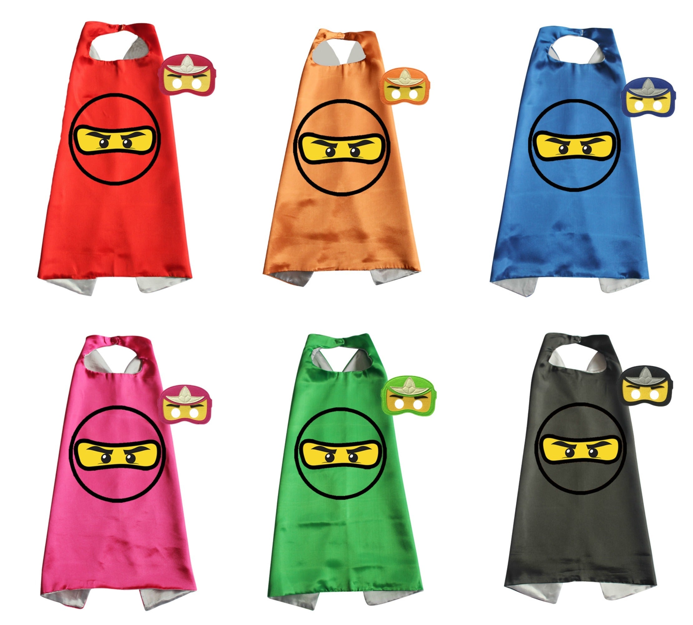 Ninjago Kids Cape & Mask - Costume Works AU
