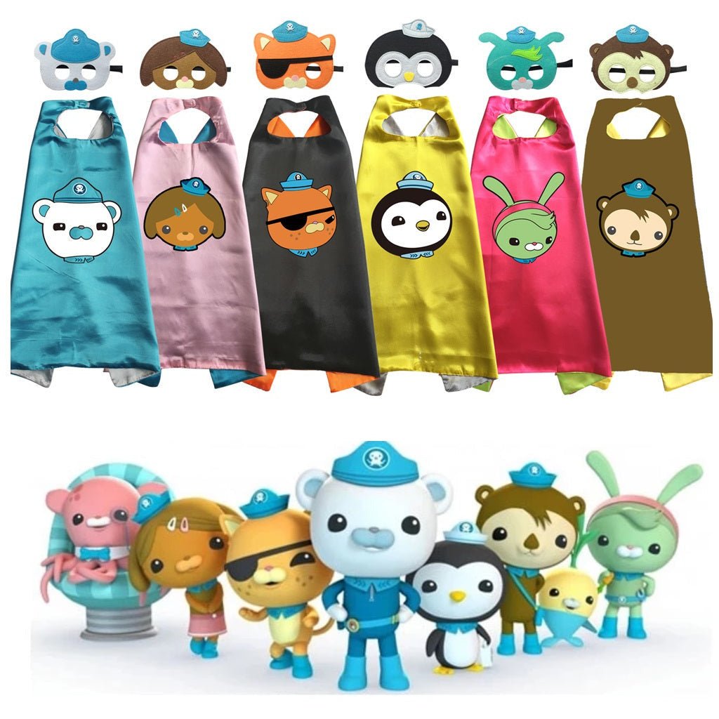 Octonauts Kids Cape & Mask - Costume Works AU