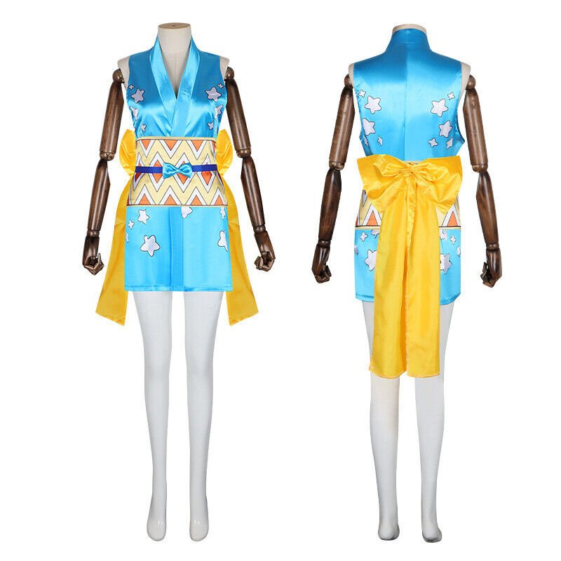 One Piece Cosplay Wano Country Nami Kimono Costume