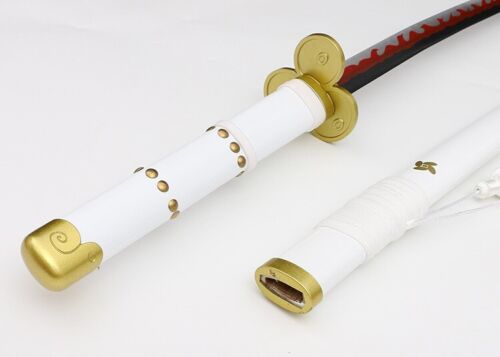 One Piece Kozuki Oden Ame no Habakiri Katana Metal Sword - Costume Works AU