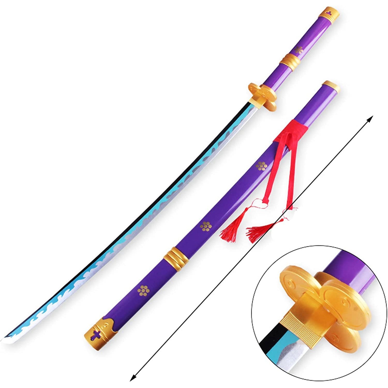 One Piece Roronoa Zoro Enma Wooden Sword - Costume Works AU