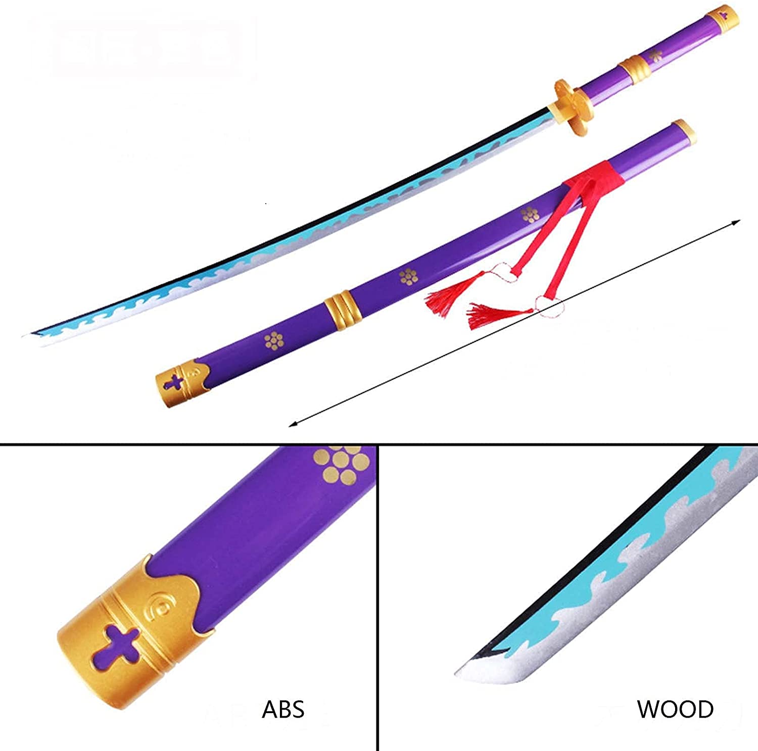 One Piece Roronoa Zoro Enma Wooden Sword - Costume Works AU