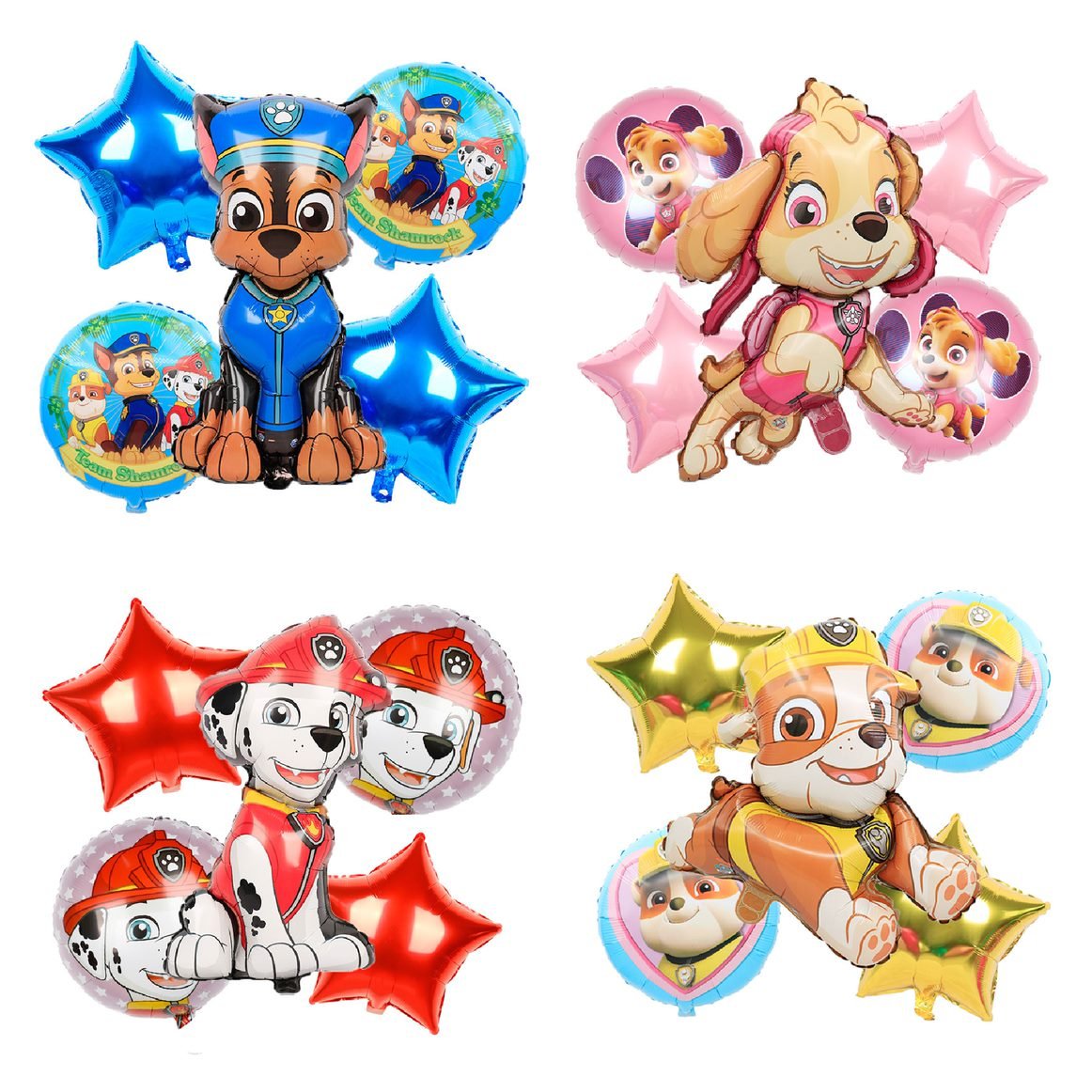 Paw Patrol Foil Balloon Bouquet - Costume Works AU