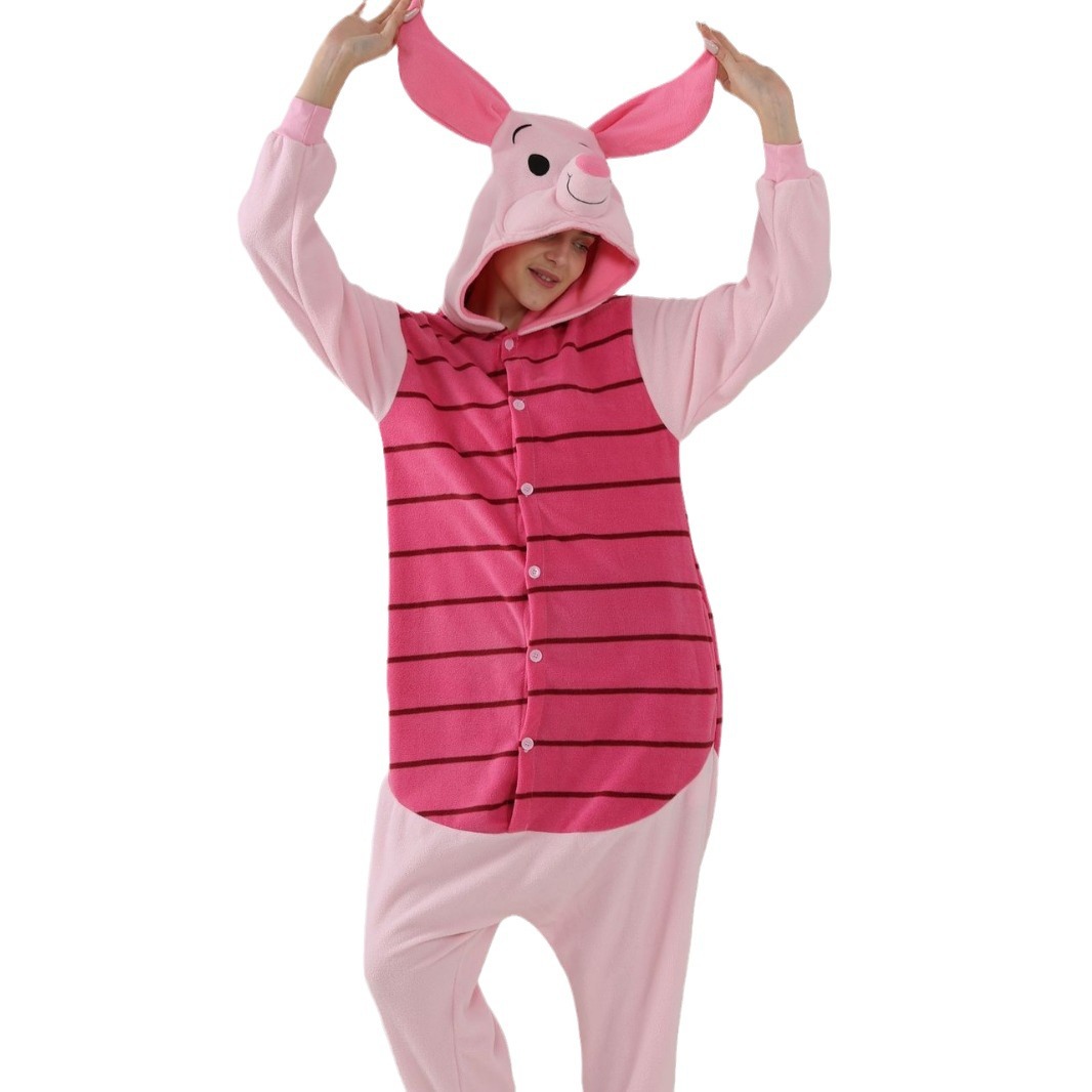 Kids Piglet Onesie Costume Kigurumi Pajamas