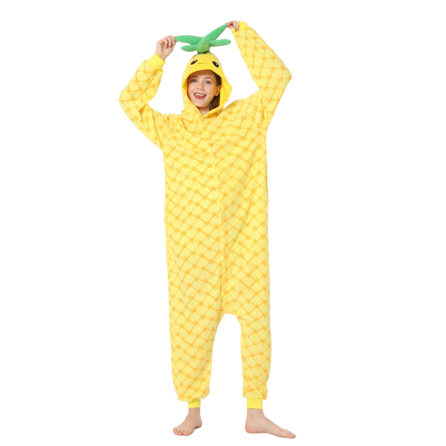 Pineapple Onesie Costume Kigurumi Pajamas