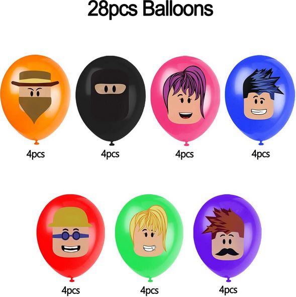 Roblox Balloons 14pcs / 28pcs - Costume Works AU