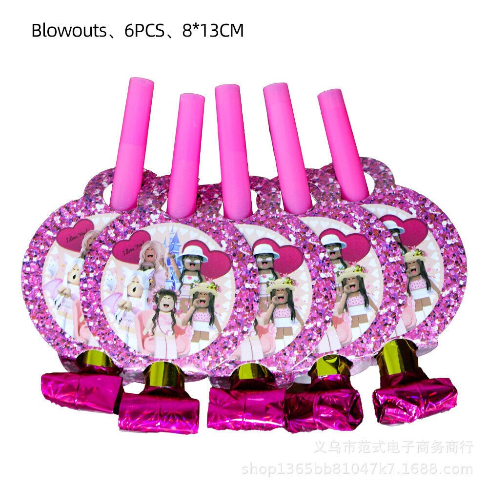 Roblox Girls Party Decorations - Costume Works AU